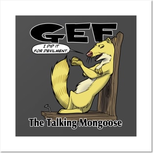 Gef The Talking Mongoose Posters and Art